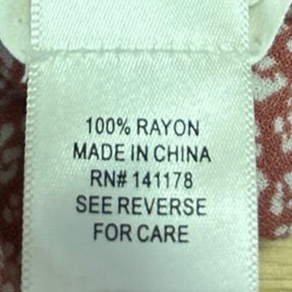 Urban Romantics Pink Floral Flutter Sleeve Cutout Peplum Crop Blouse Top Size S - Picture 4 of 4